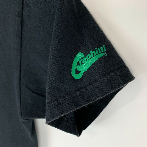 Green Lantern Will T Shirt Graphitti DC Comics Comic Book 2009 Black Tee S Small - Picture 4 of 7